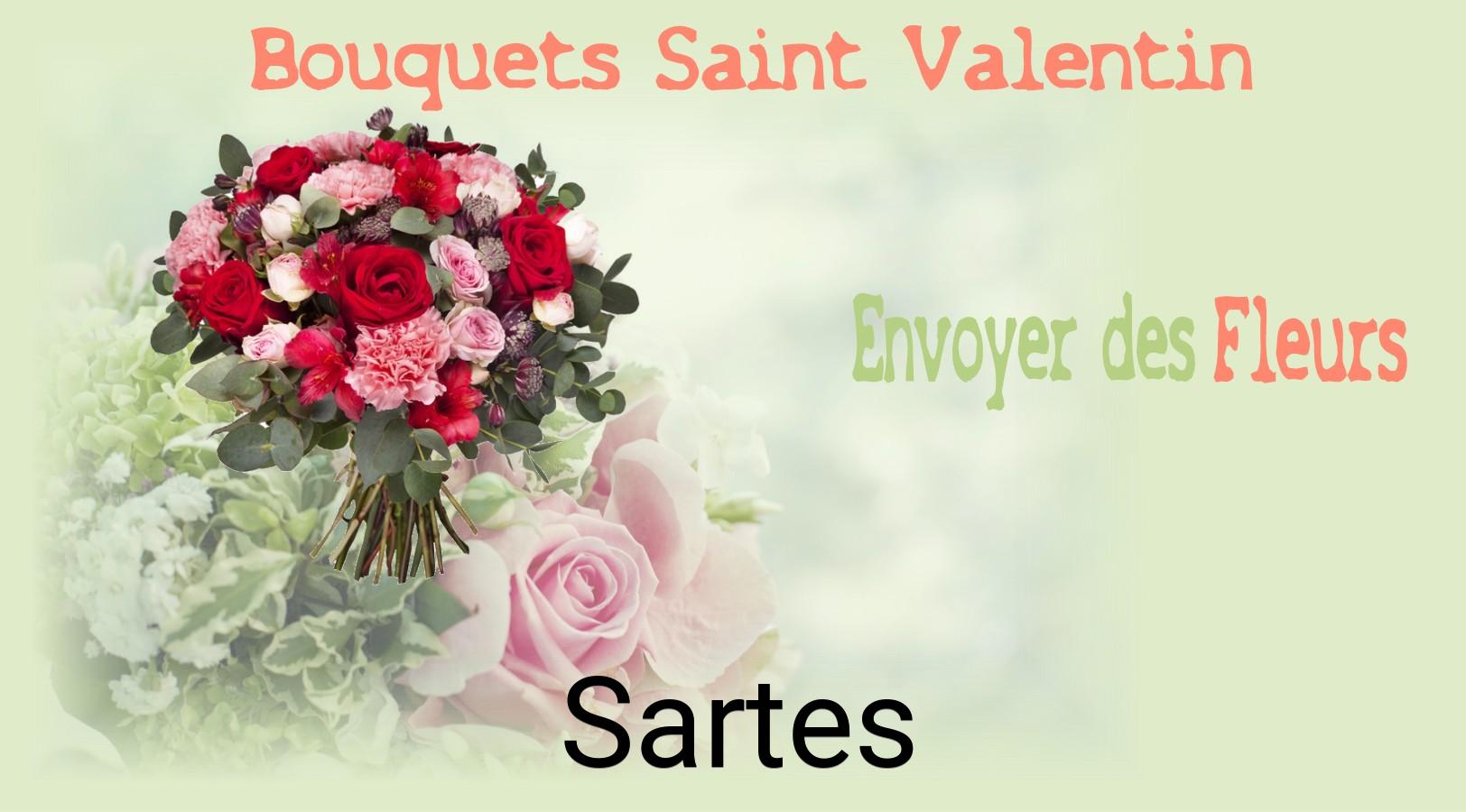 Roses de Saint-Valentin livrées à Sartes