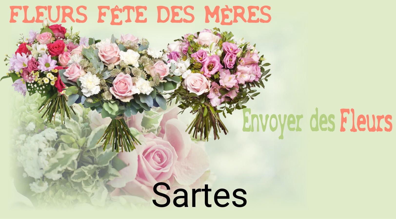 Bouquet de Fête des Mères livré à Sartes